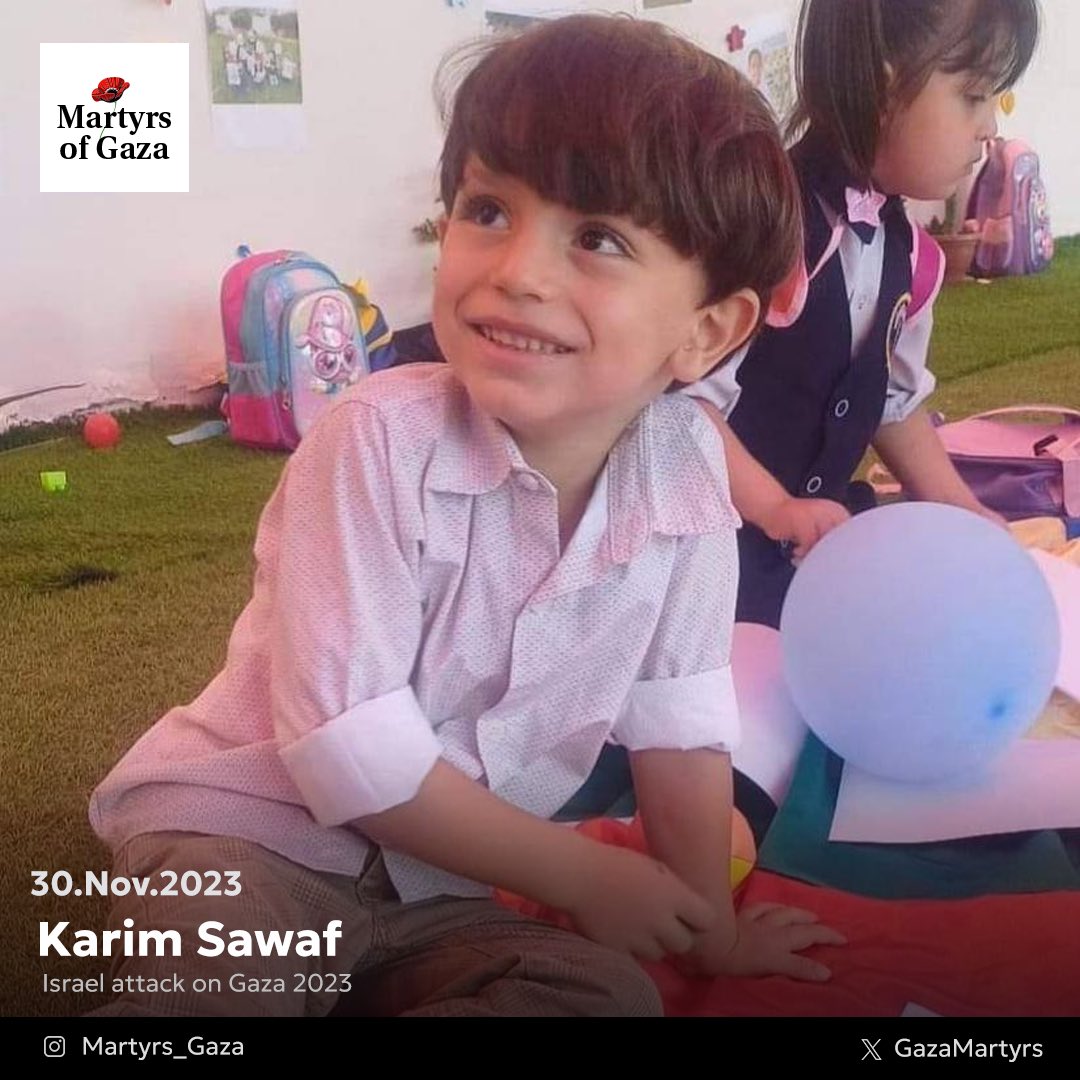 Young Gaza Boy Karim Shares Hopes for Kindergarten and Friendship
