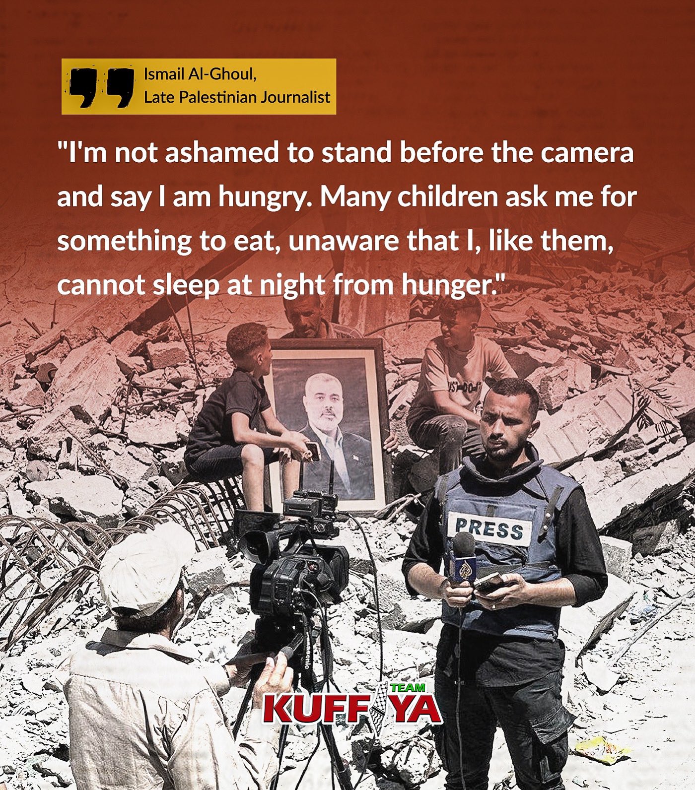 Palestinian Journalist Ismail Al-Ghoul’s Sacrifice During Gaza Conflict