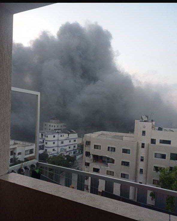 Israeli strike on Gaza City residential building causes casualties