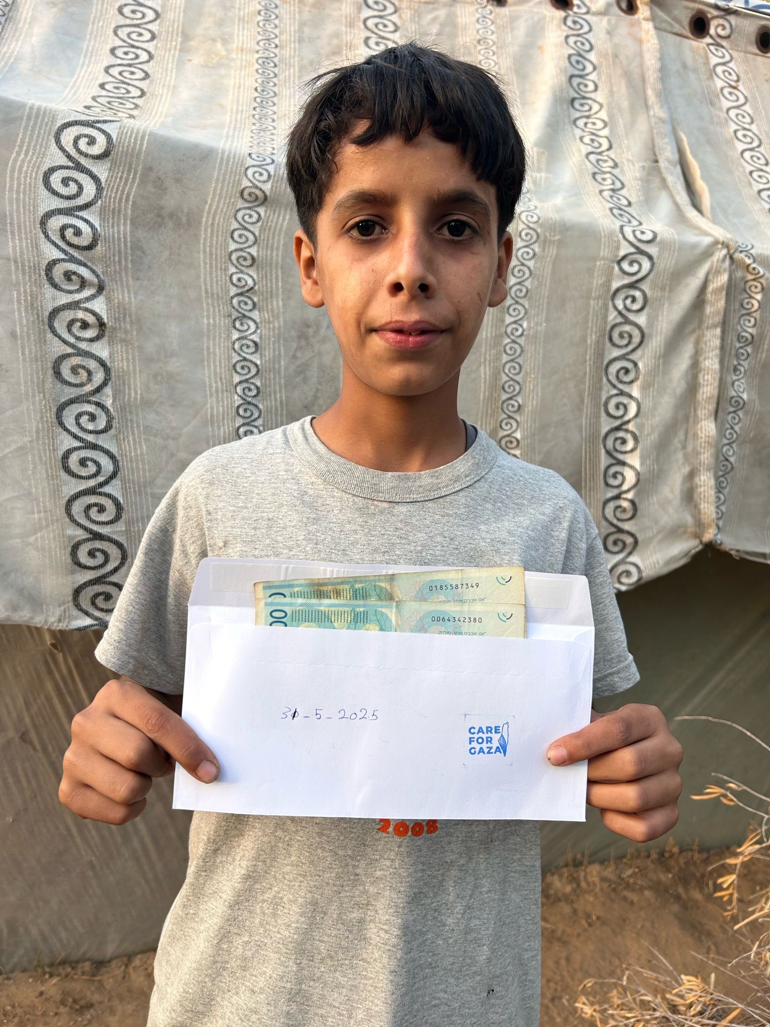 Israel killed most of his family and he’s seriously injured