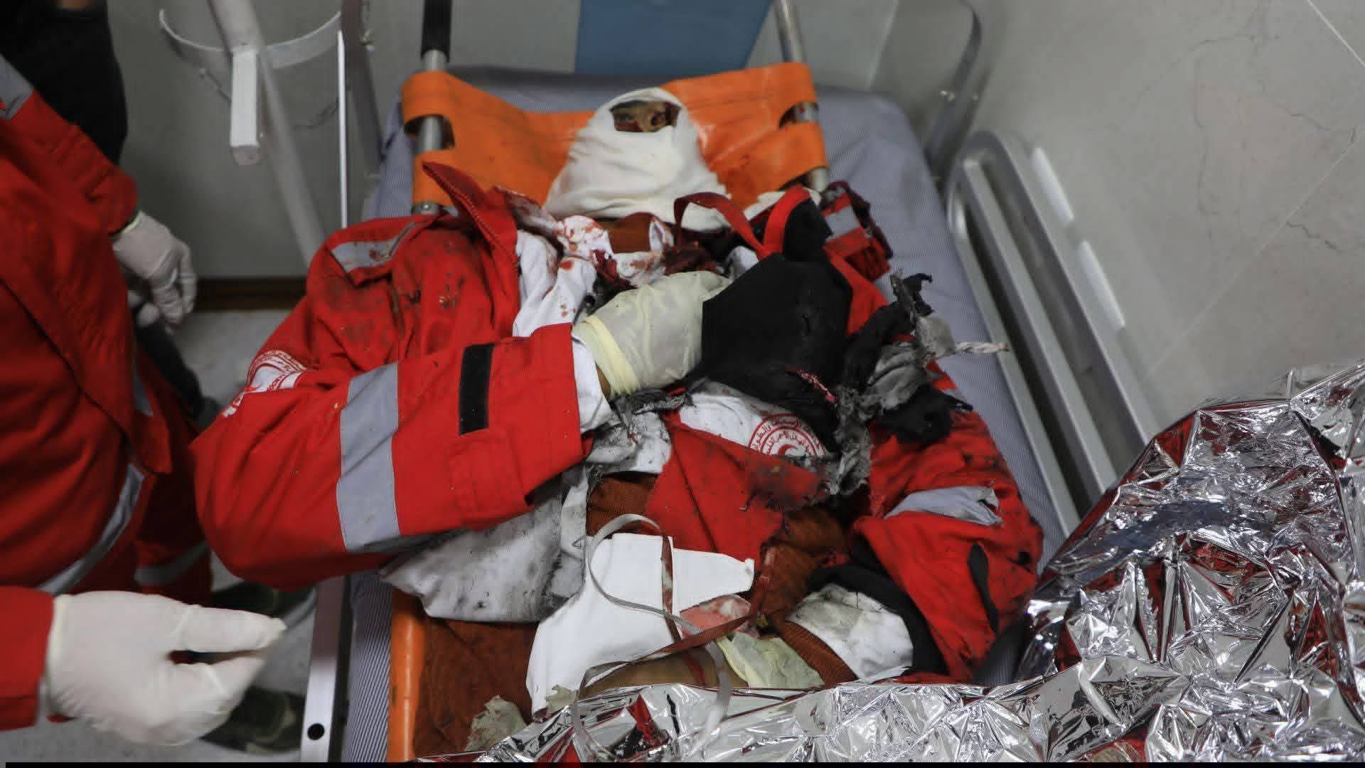 Paramedic Hussein Al-Samiri killed while treating wounded in Gaza