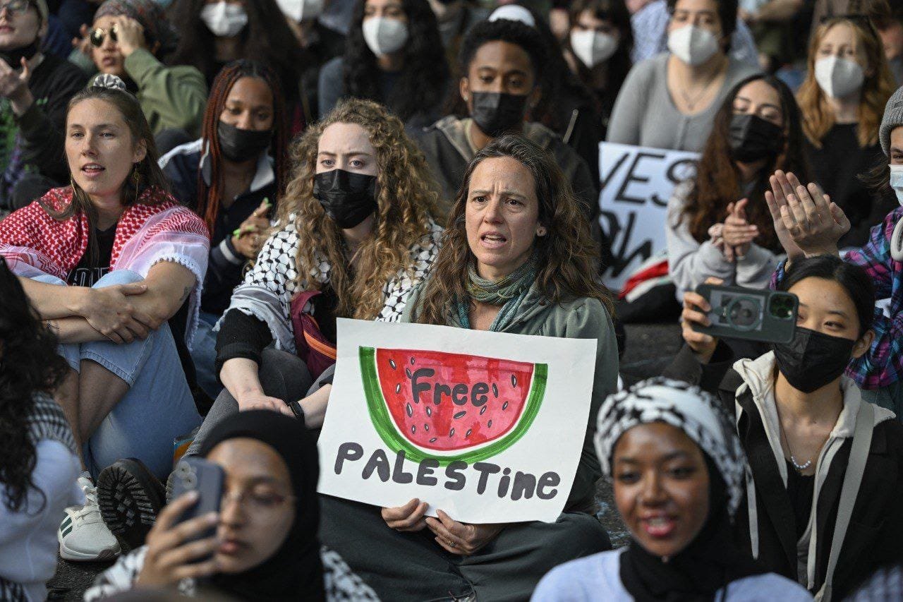 GWU Students Continue Gaza Solidarity Sit-in