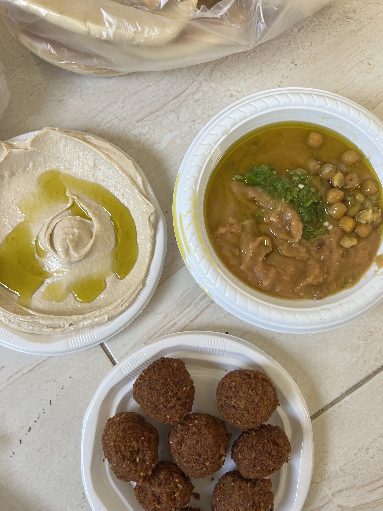 Limited Food Access Downtown During Gaza Conflict