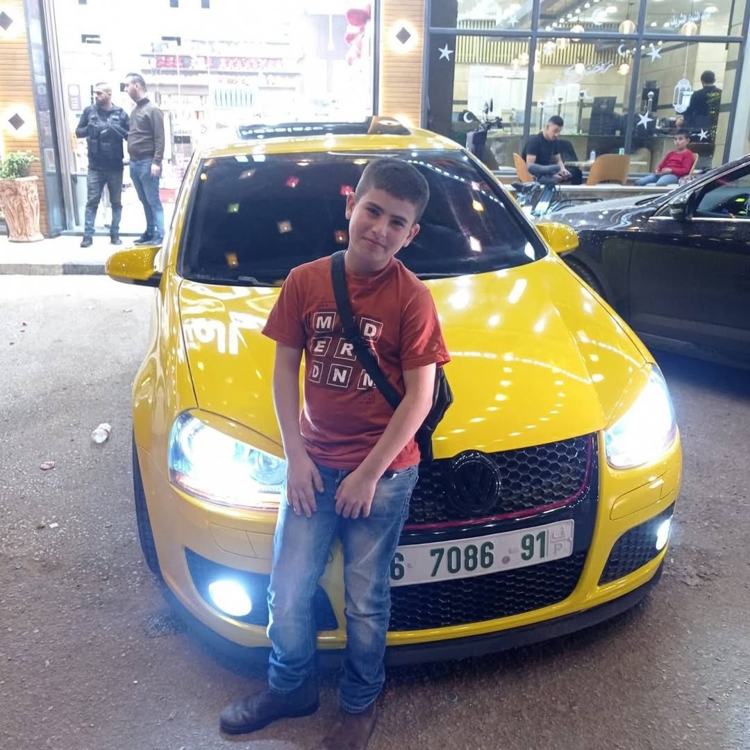 Israeli Army Arrests Child Azzam Walwil in Qalqilya Raid