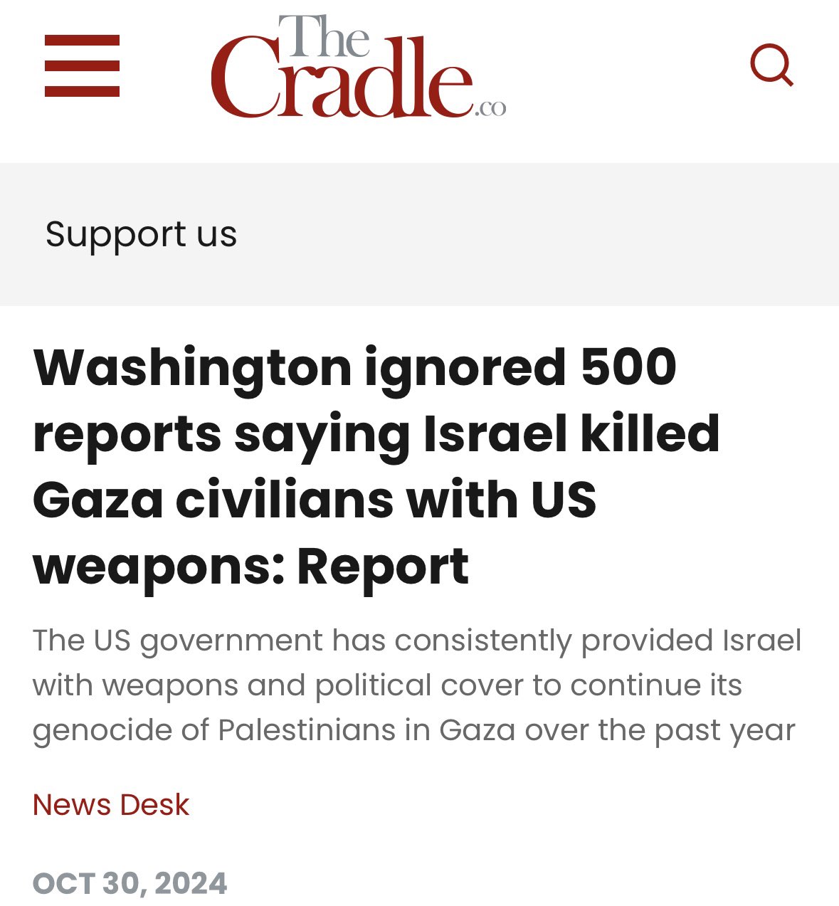 US-Israeli Holocaust Declaration Statement