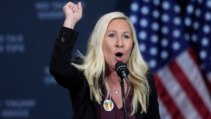 Greene calls for end to US funding of Israeli military operations