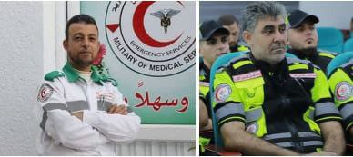 Palestinian Paramedics Killed in Israeli Airstrikes Gaza