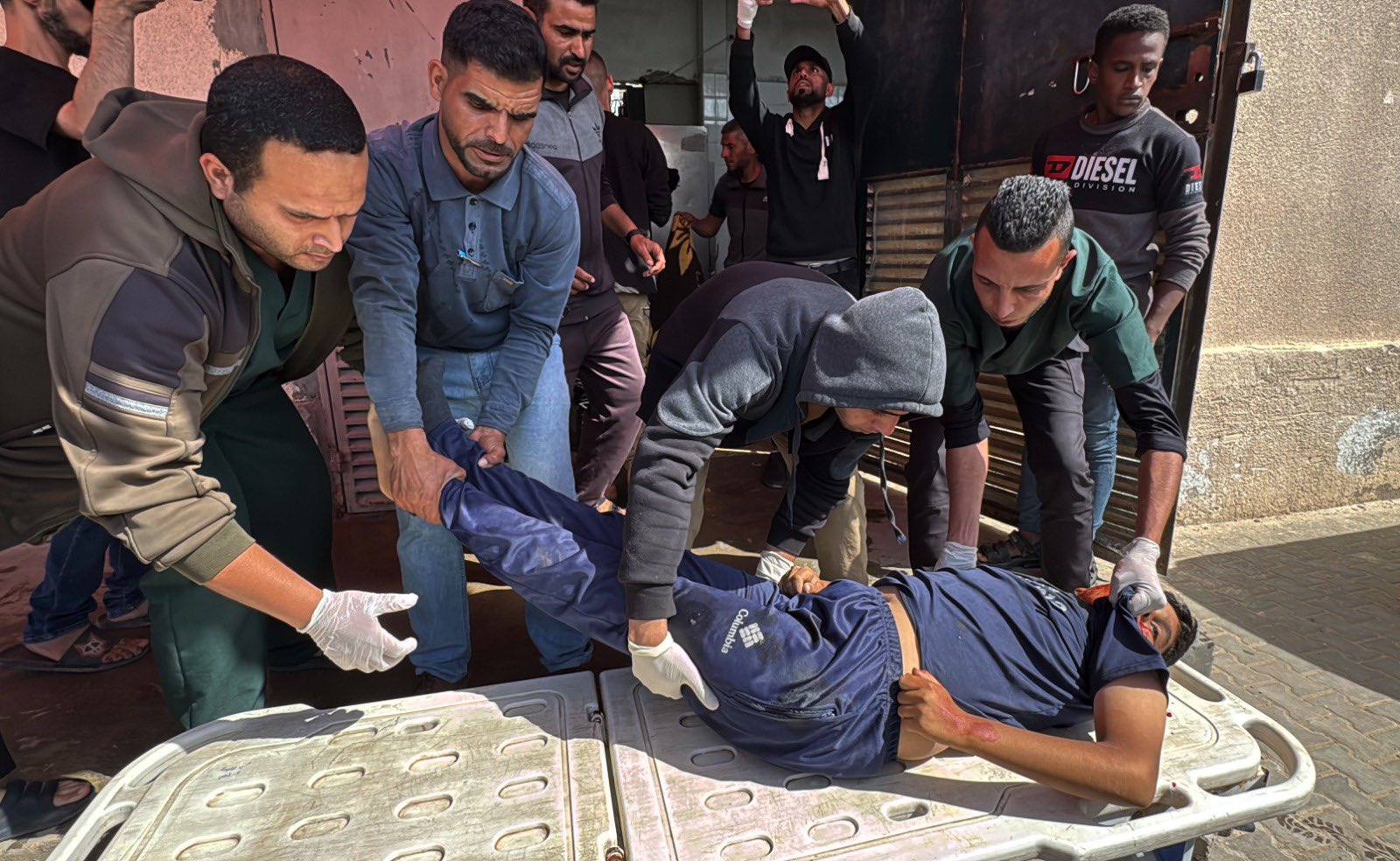 Five displaced persons killed in Israeli bombing of Al Nuseirat refugee camp