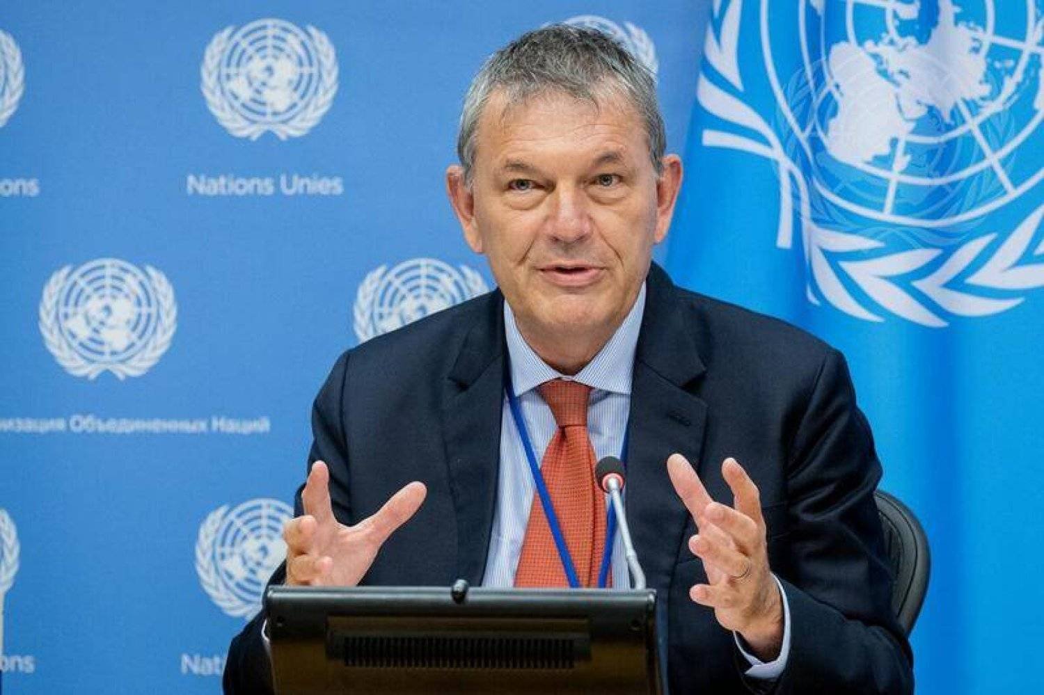 UNRWA Chief Warns Schools Attacked, Calls for Immediate Ceasefire