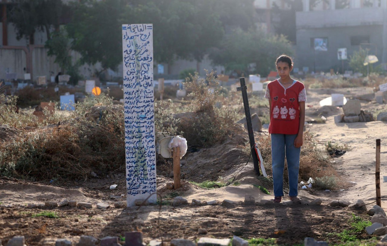 Palestinian Child Mourns 24 Family Members on Eid