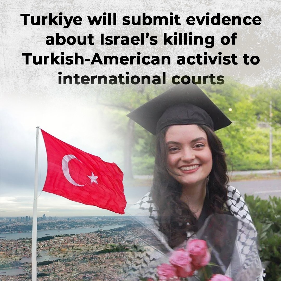 Turkey to Submit Evidence Against Israel for Killing Turkish-American Activist