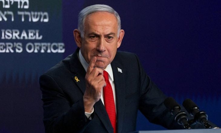 Netanyahu compares Free Palestine slogan to Nazism