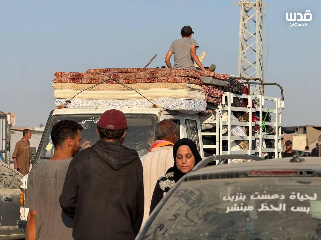 Palestinians Forced to Flee Khan Yunis Amid Israeli Evacuation Orders