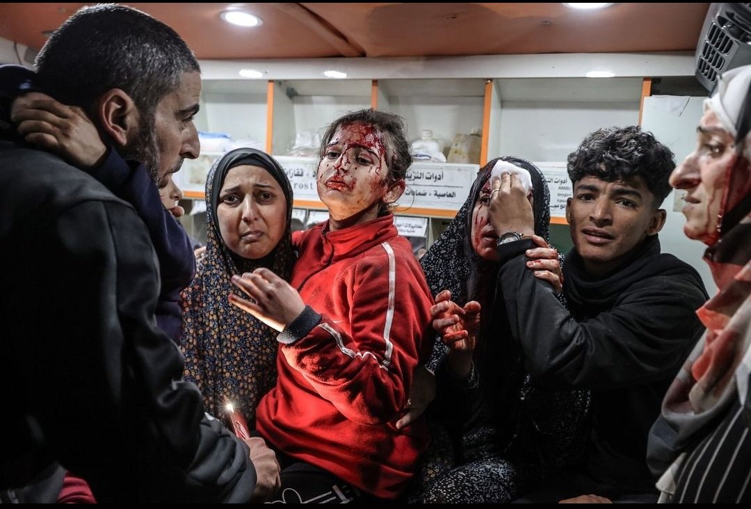 Israeli airstrikes hit Deir Al-Balah causing multiple casualties including children