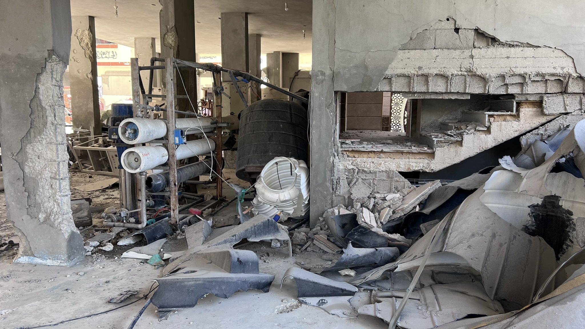 Gaza Municipality reports destruction of water wells and trees by Israeli forces
