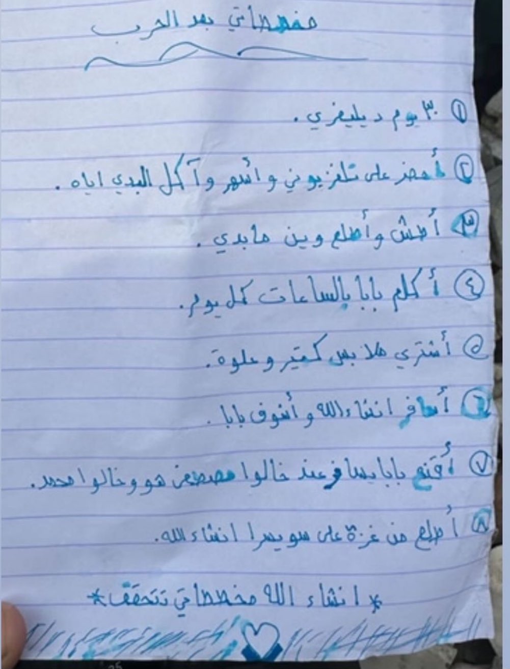 Gazan girl’s innocent plans for future crushed by Israeli attack