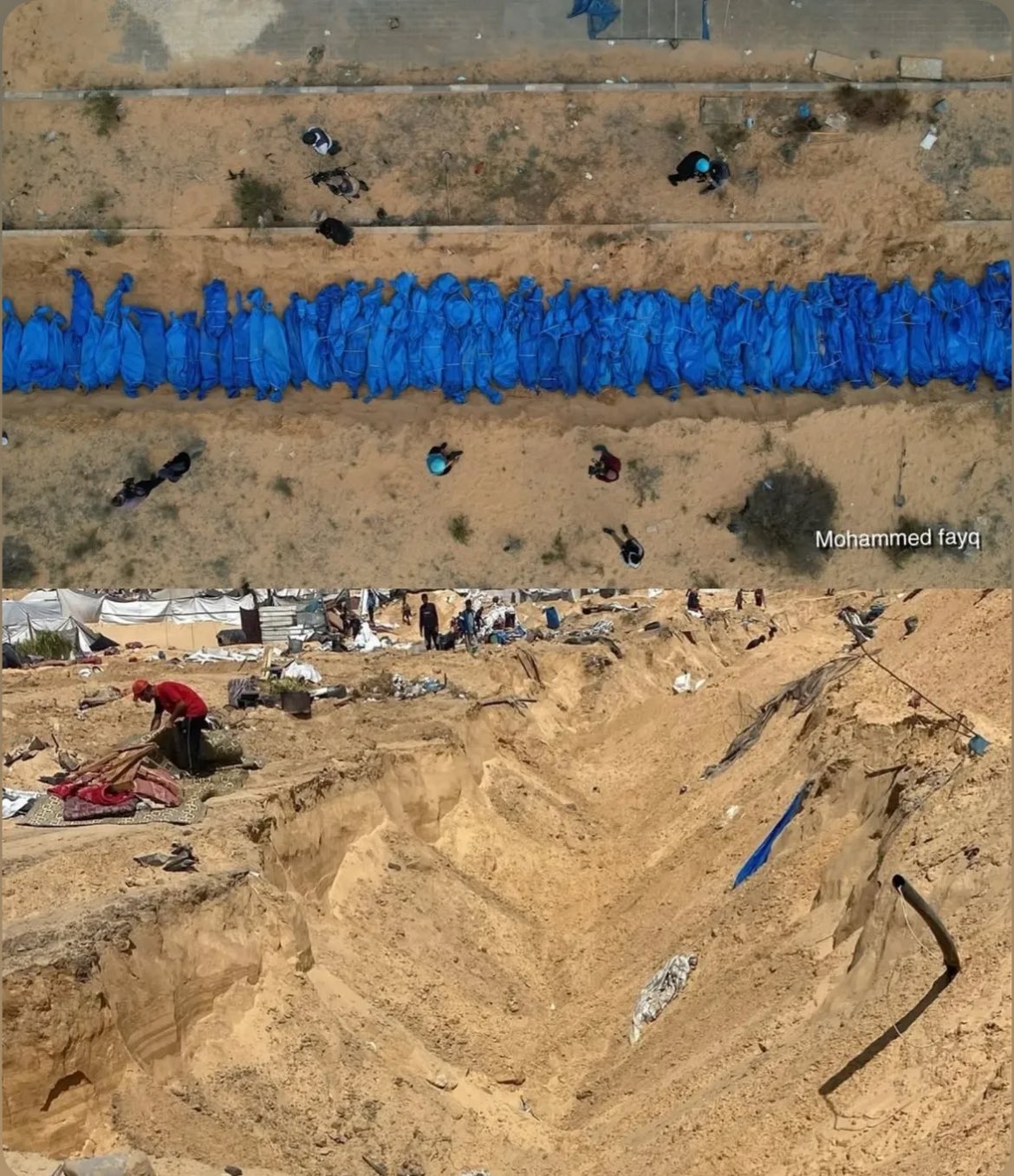 Israeli occupation desecrates graves in Khan Younis cemetery