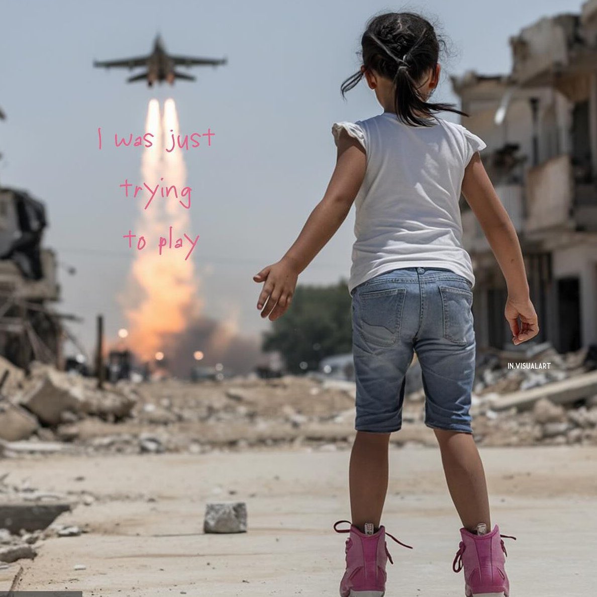 Child killed near home after Israeli bombing displacement