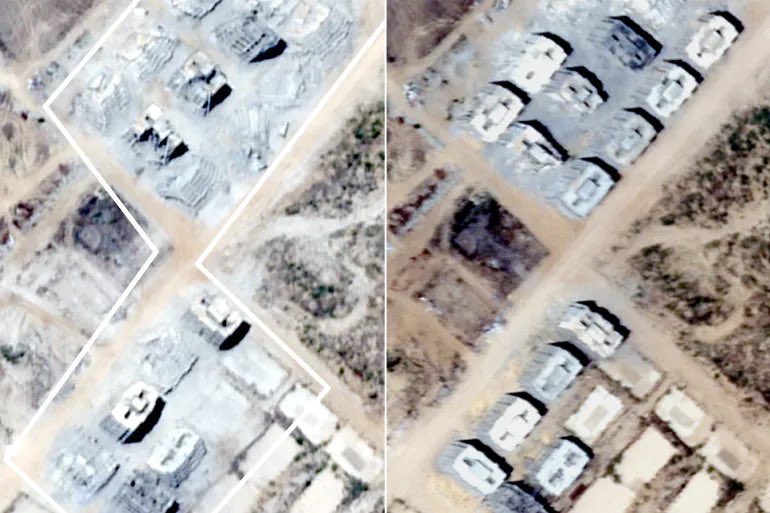 Destruction Scale Around Gaza’s Netzarim Corridor