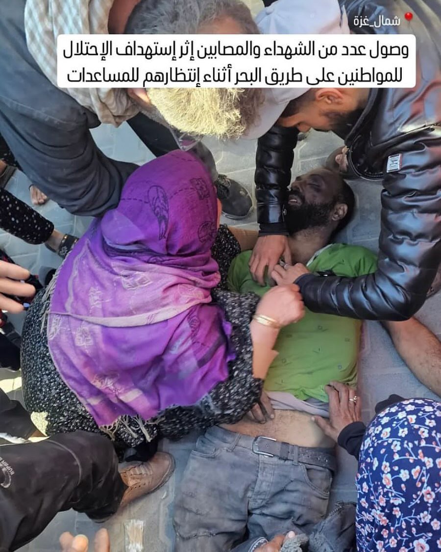 Dozens of Palestinians killed waiting for humanitarian aid Gaza