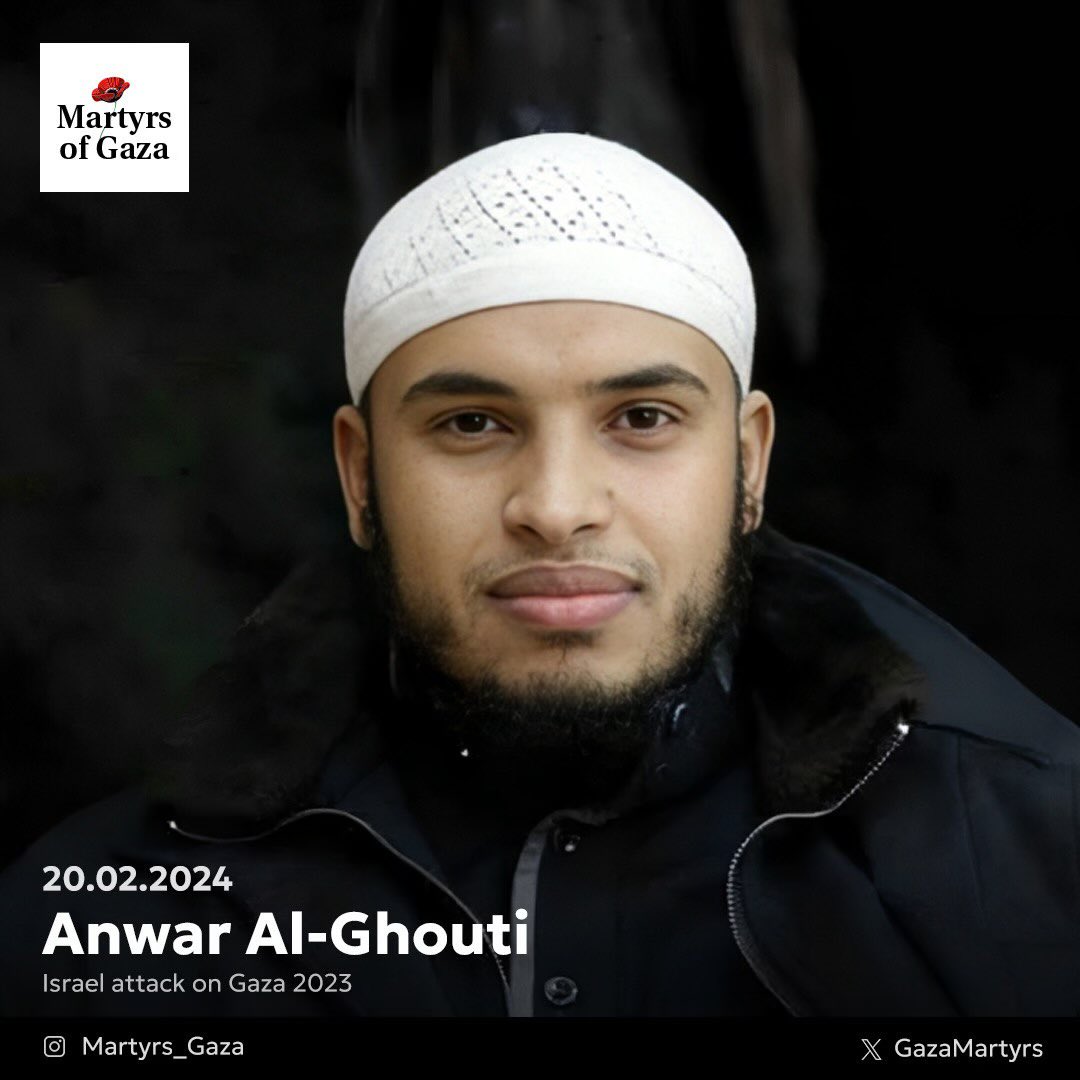 Israeli occupation kills Anwar Al-Ghouti, Palestinian activist