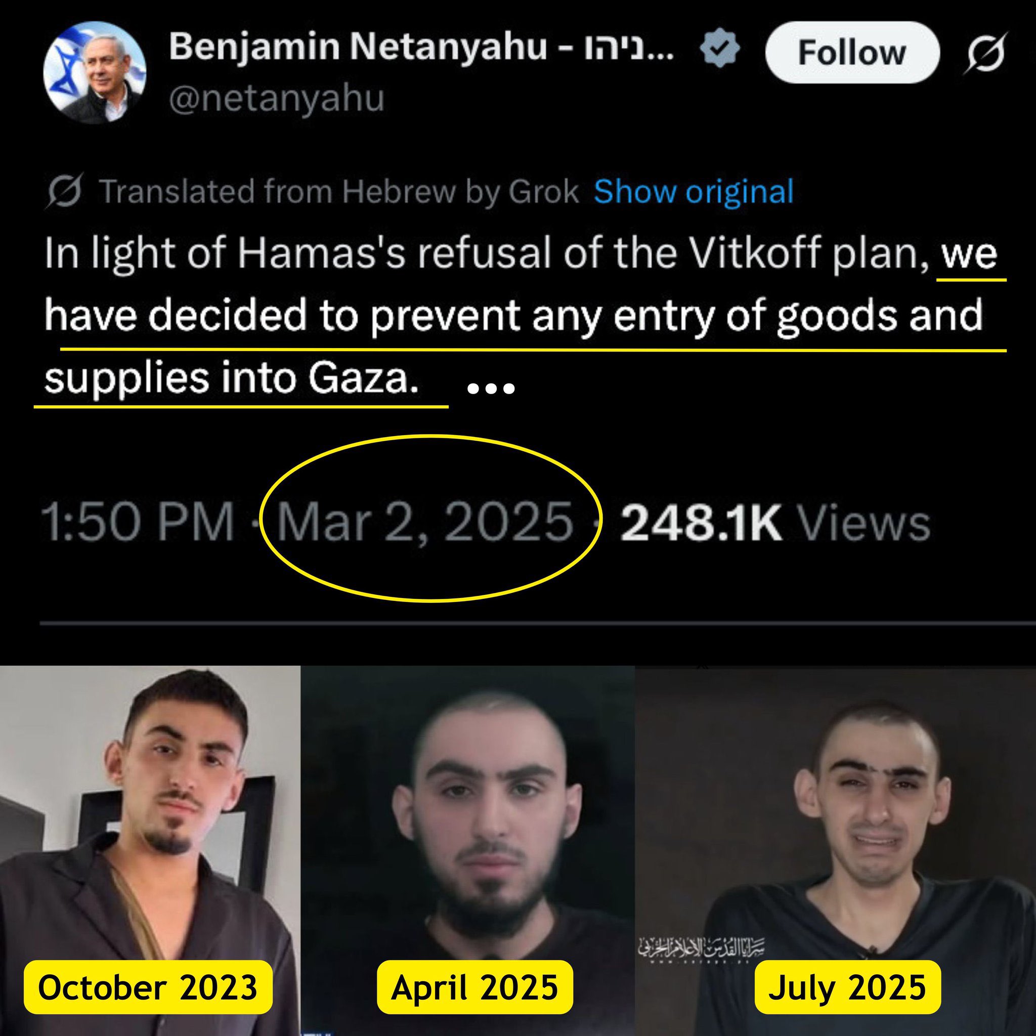 Identifying those responsible for Gaza starvation crisis