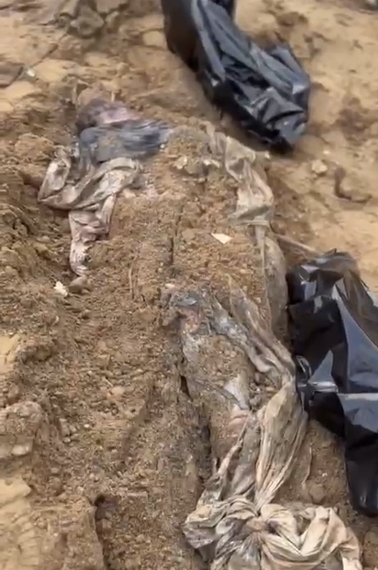 Mass grave discovered in Beit Lahiya during Gaza invasion