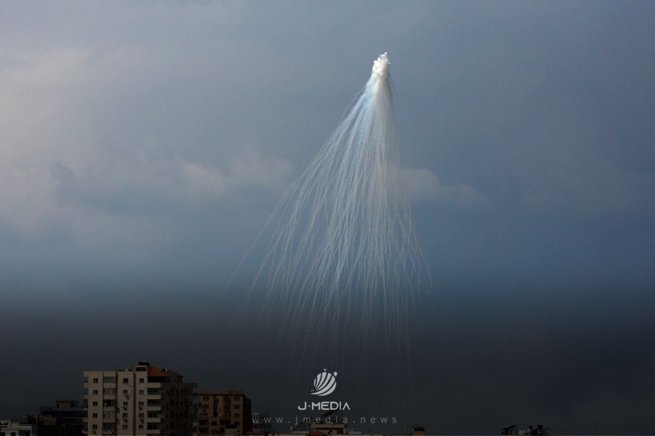White phosphorus used against Gaza Strip civilians