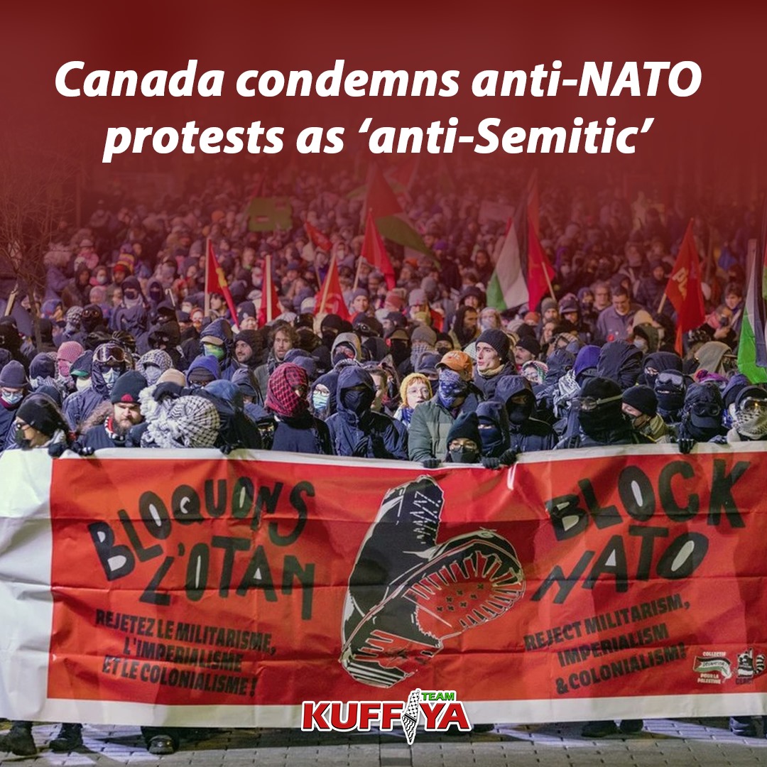 Canada condemns anti-NATO Montreal protests as anti-Semitic