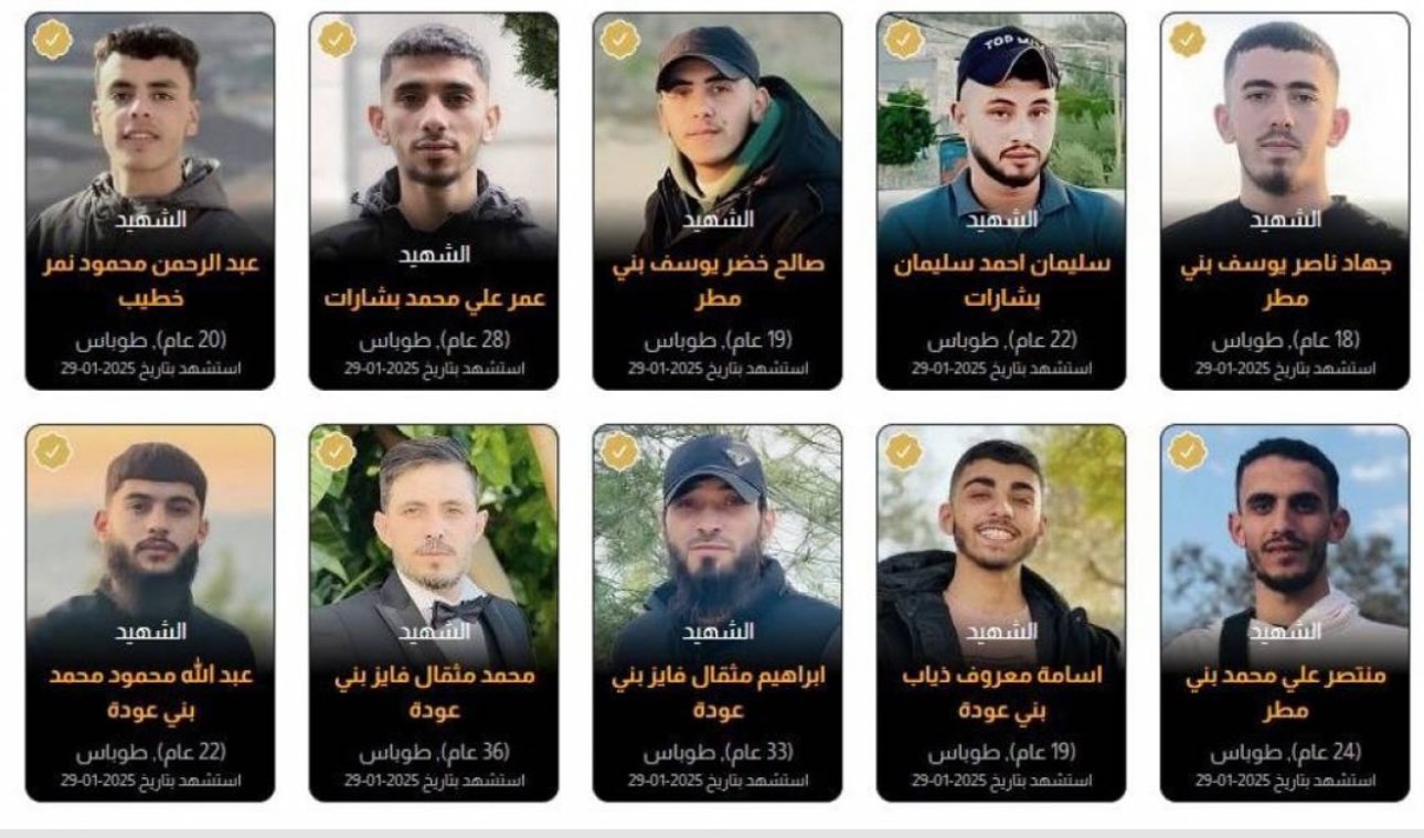 Palestinians killed in Israeli air strike in Tamoun, West Bank