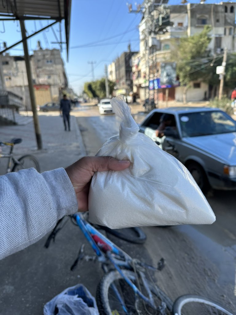 Sugar prices in Gaza reach record high at 8.2 dollars per kilogram