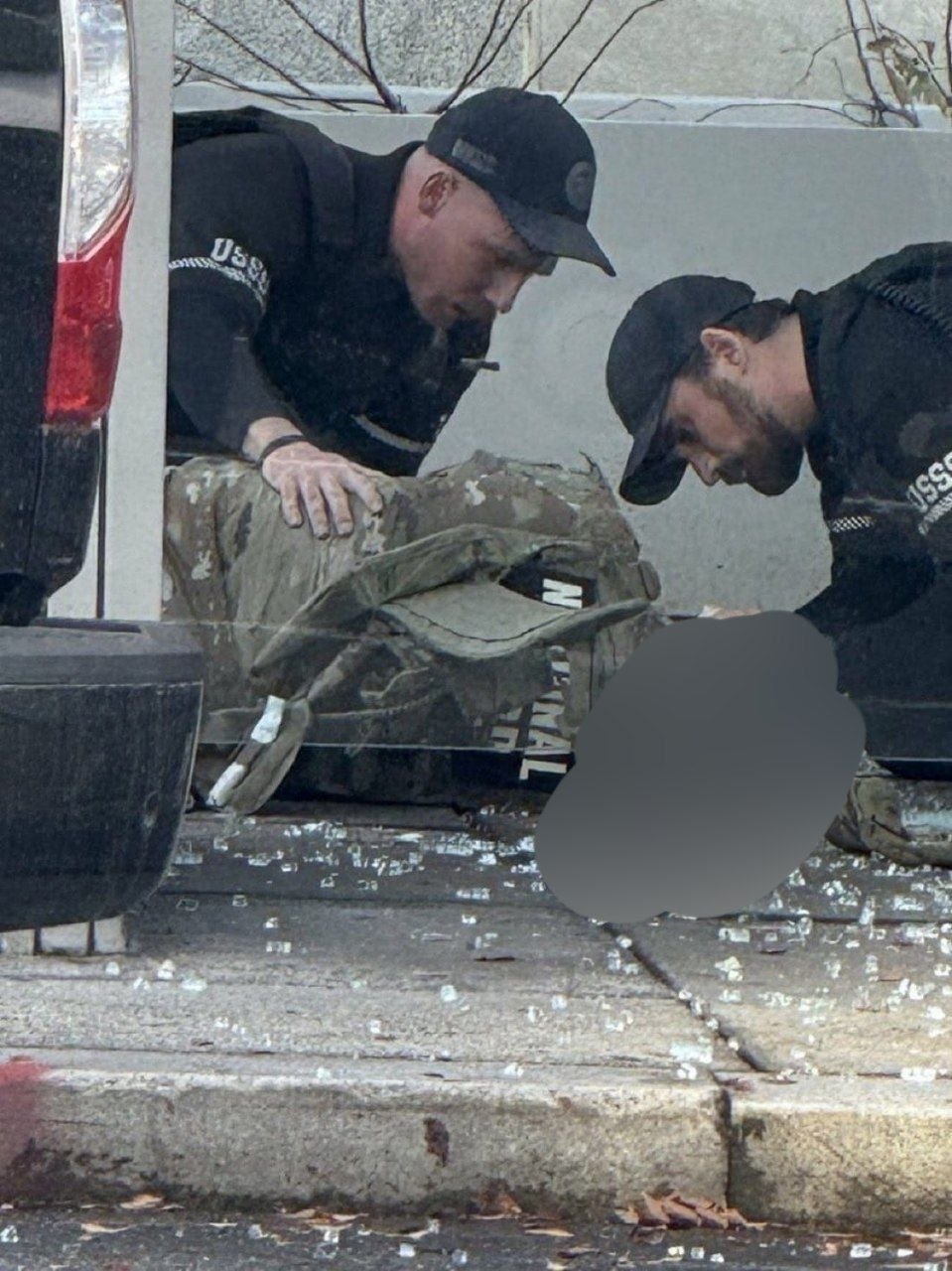 Shooting at military personnel near White House