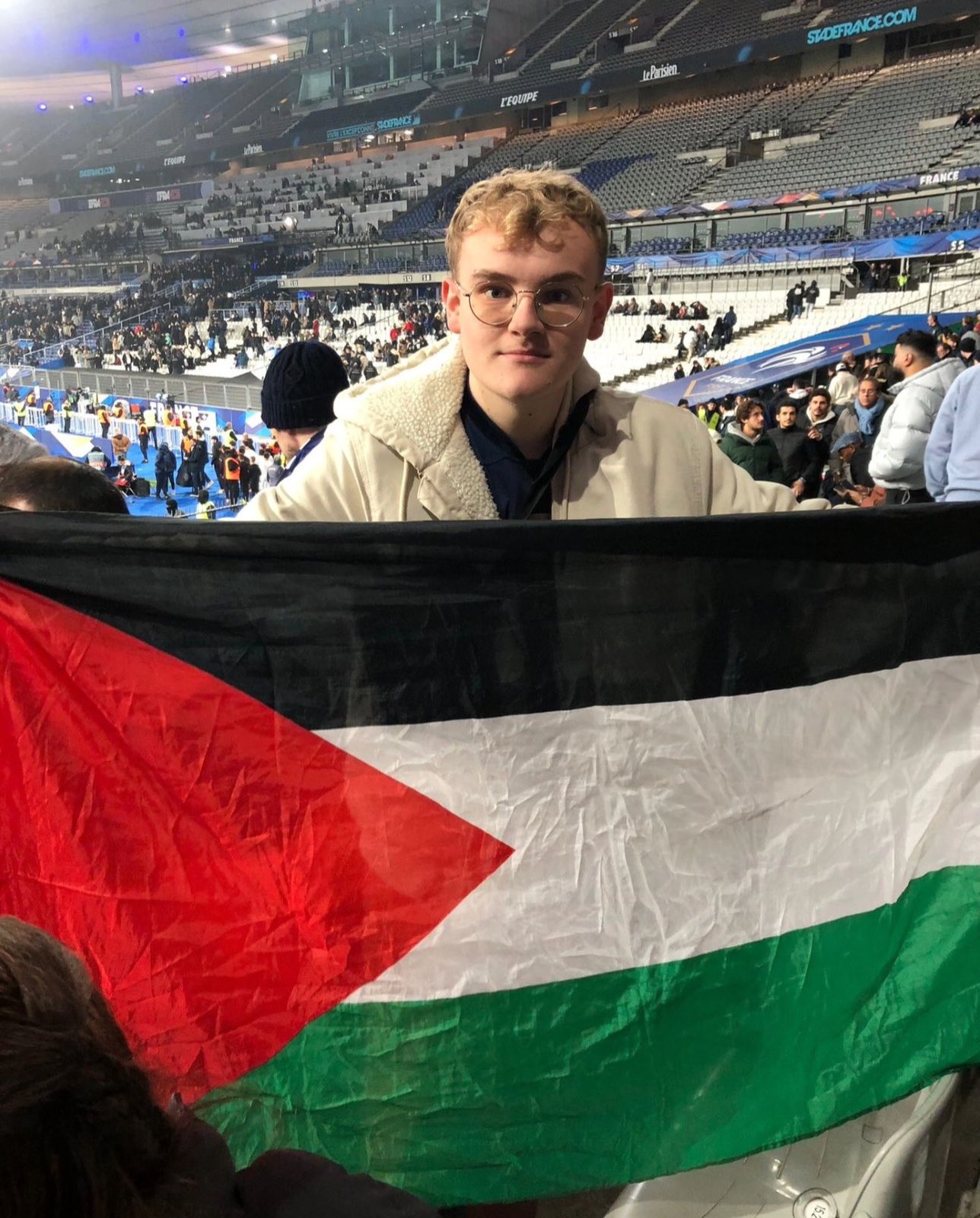 French protester defends Gaza flag demonstration as free expression