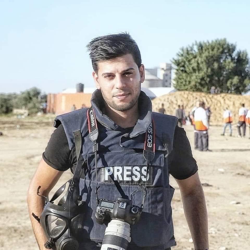 Martyr Journalist Sari Mansour of Quds News Agency