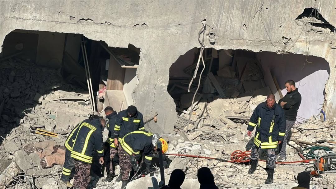 Civil Defense Rescues Palestinian Girl from Rubble in Jenin