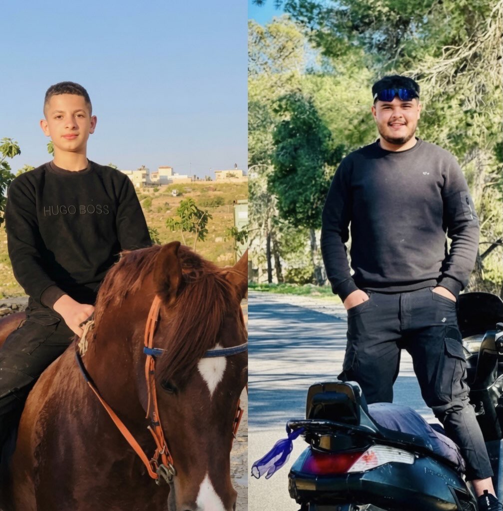 Two martyrs killed in Beit Ummar (12 words max)