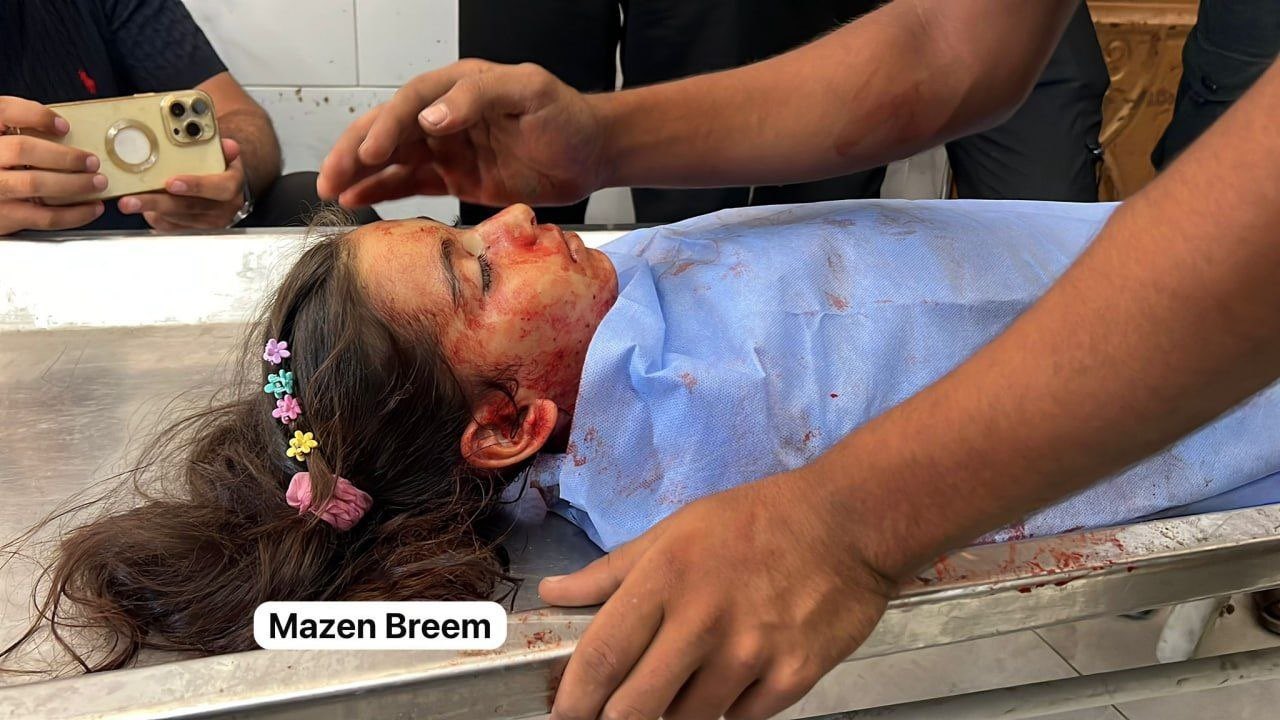 Israeli forces killed child Julia Khaled Dawoud Al-Balawi in Gaza