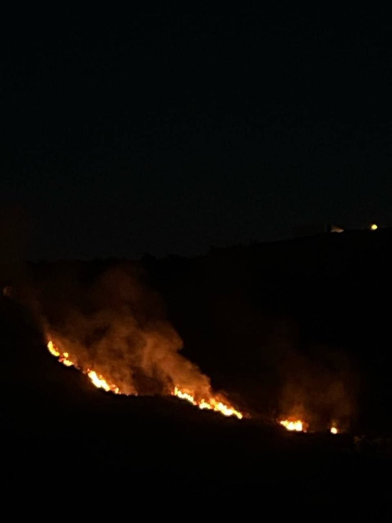Zionist Jewish settlers burn houses in Madama, West Bank
