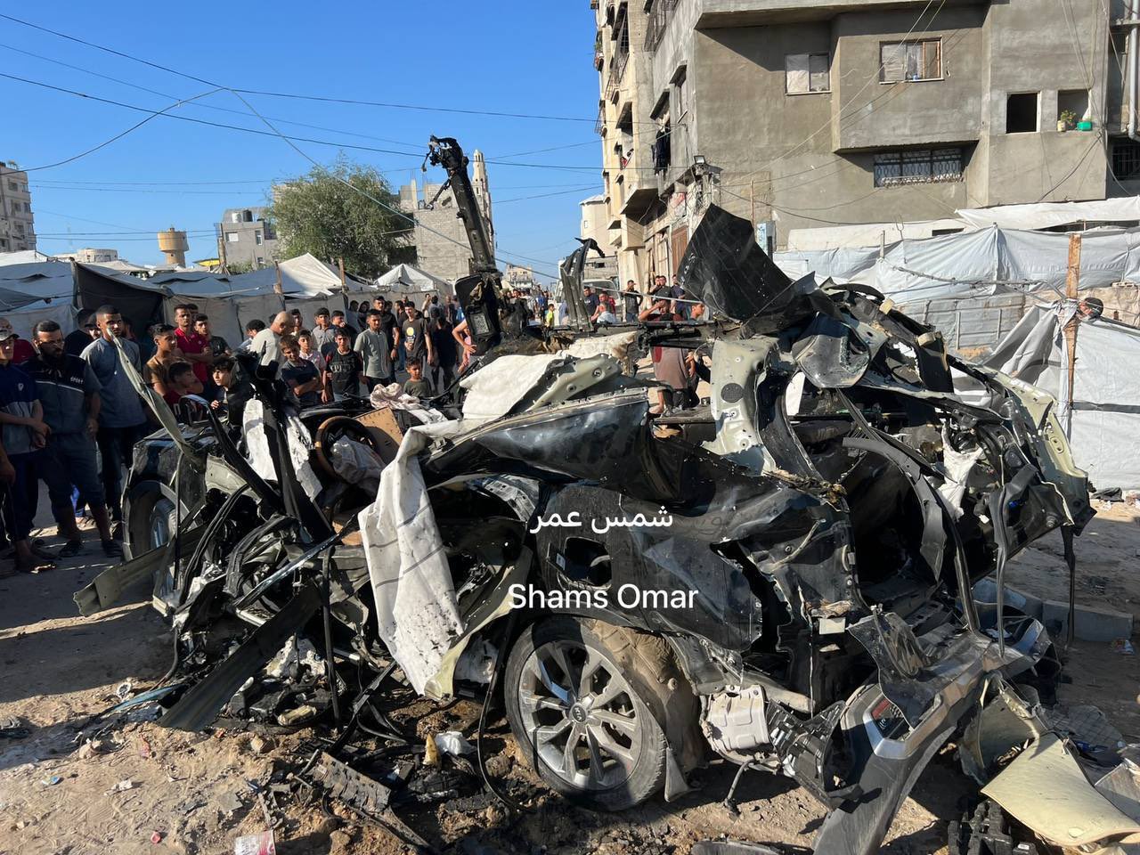 Four Palestinians killed by Israeli drone near school in Gaza