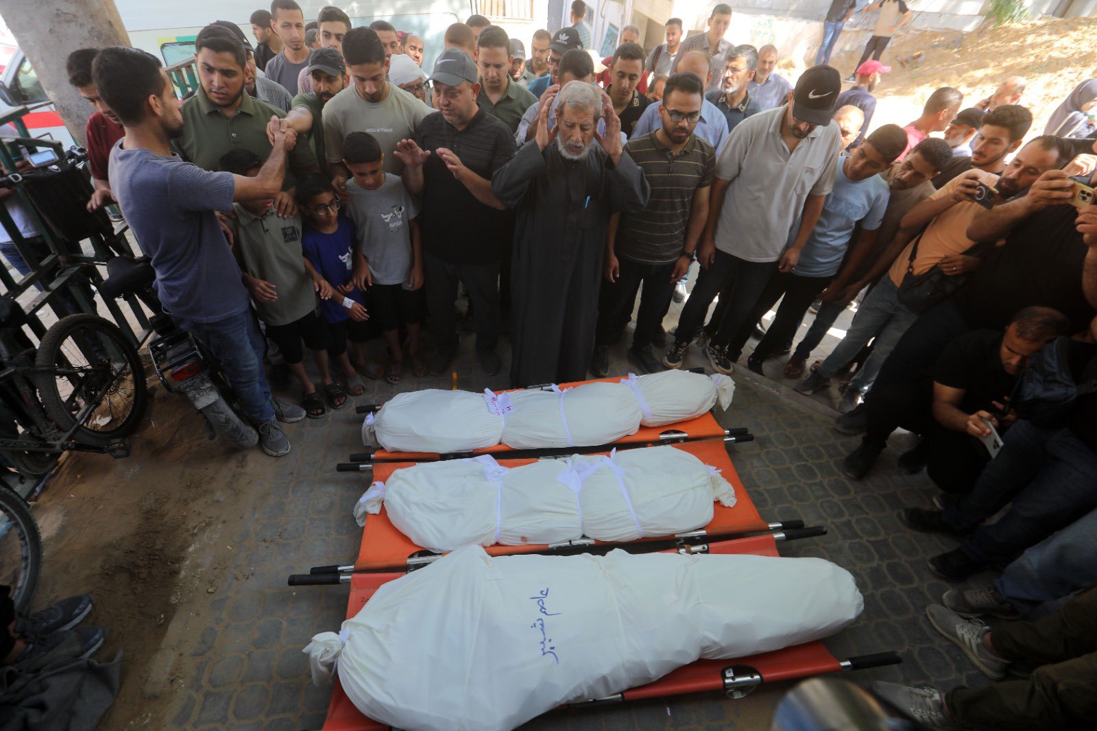 Israeli drone targets police in Gaza, three dead