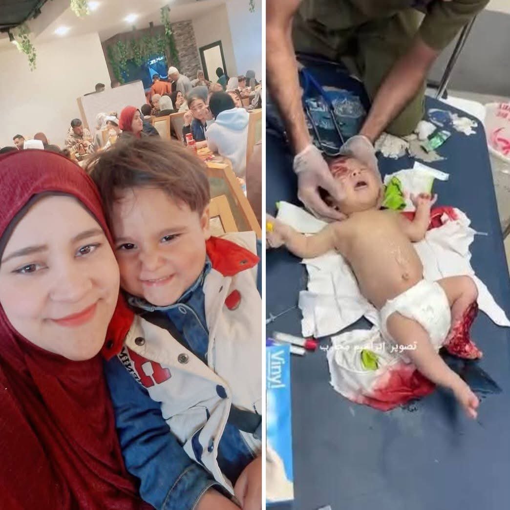 Israeli strike in Gaza camp kills mother, gravely injures infant