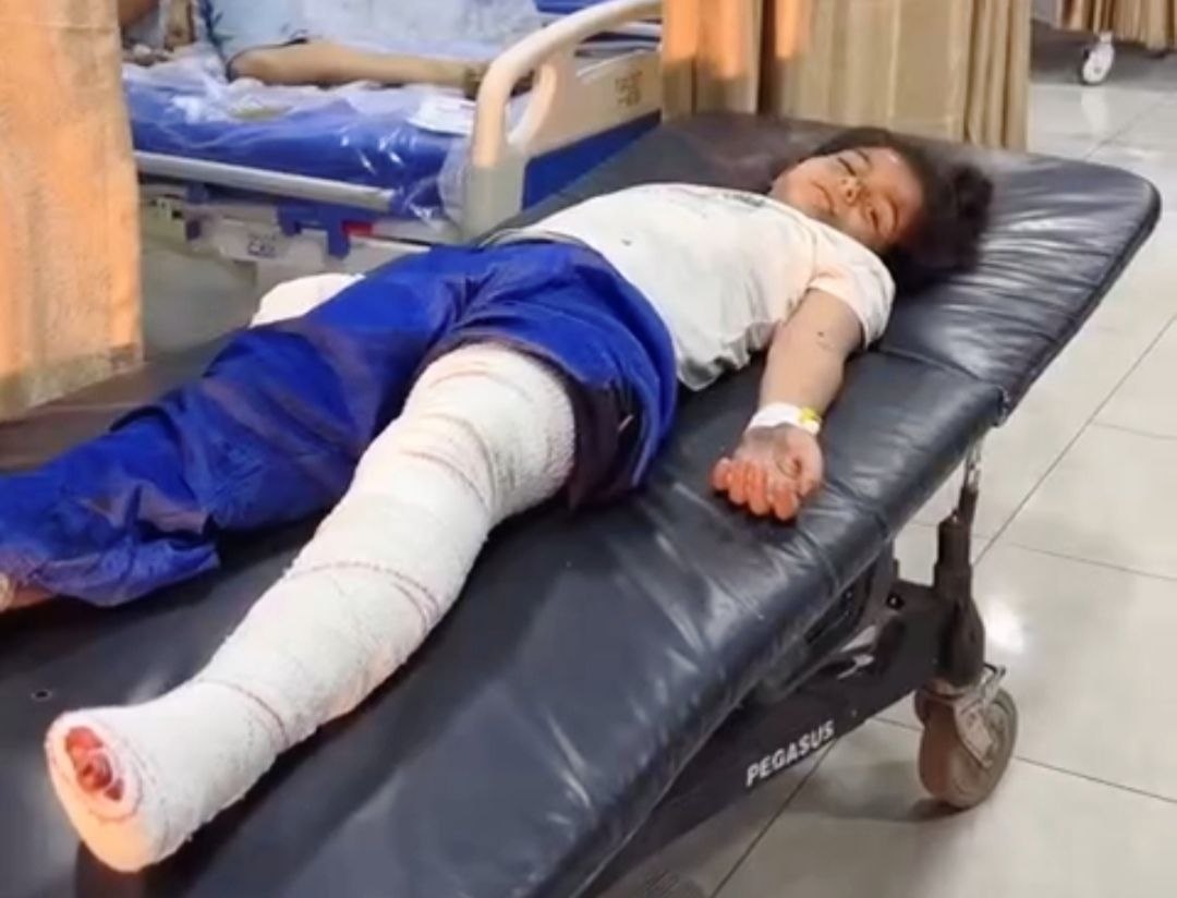 9-year-old survivor Hala Hassan Rabah Labad