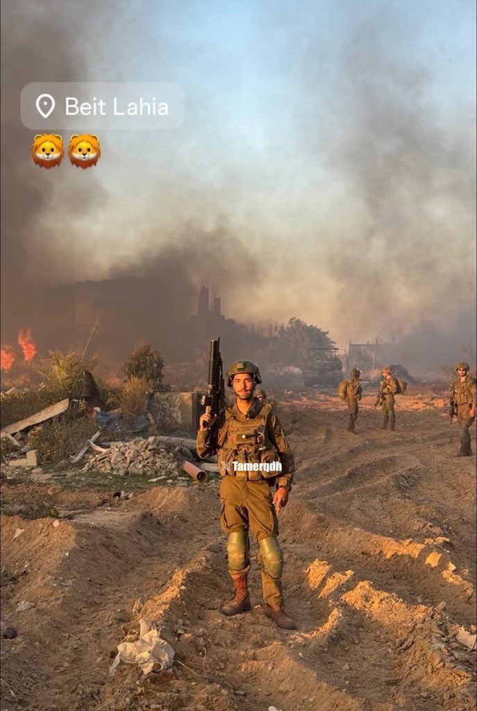 Israeli soldier boasts of burning Palestinian home in Beit Lahyia