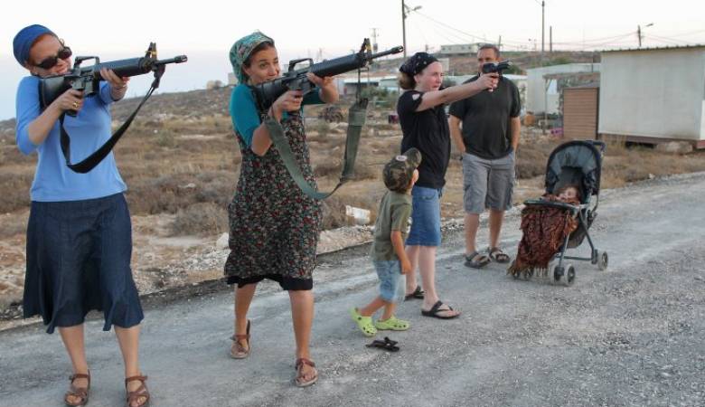 15,000 weapons in hands of Zionist settlers in West Bank