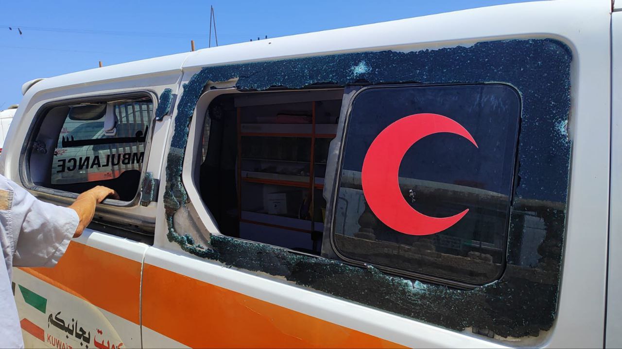 Israeli forces fire on Palestinian ambulances in Tel al-Sultan, Rafah