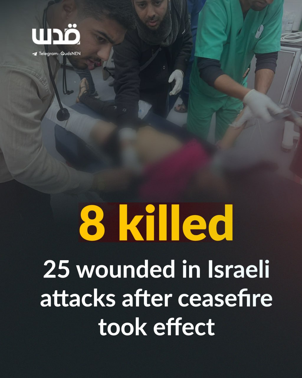 8 civilians killed in Israeli airstrikes across Gaza after ceasefire