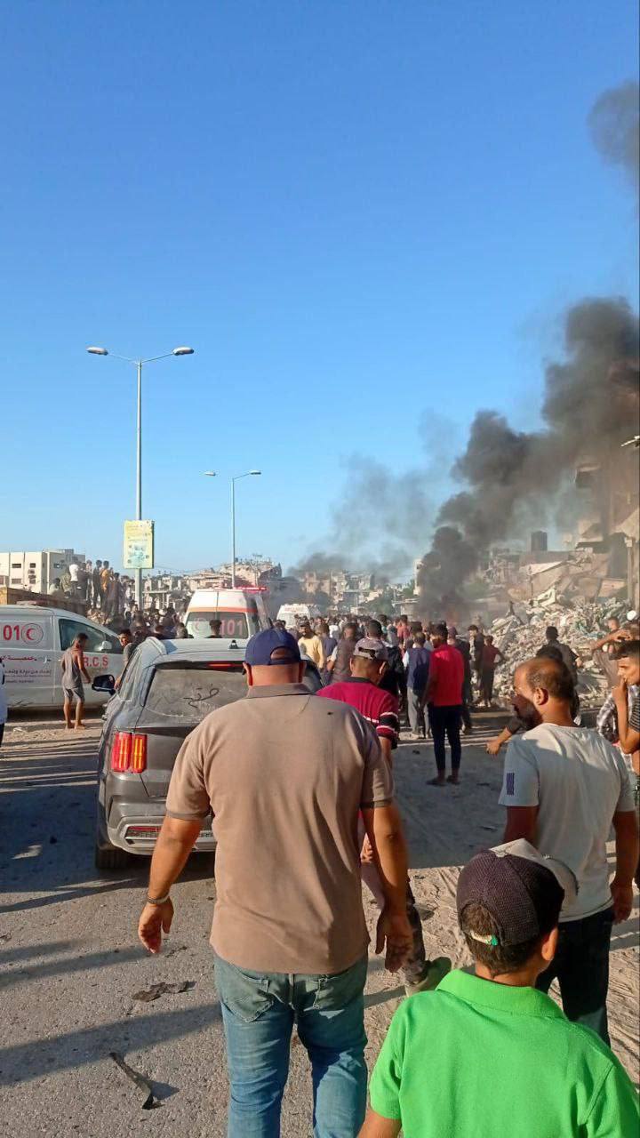 Civilian casualties reported in Israeli airstrike near Bani Suheila, Khan Yunis