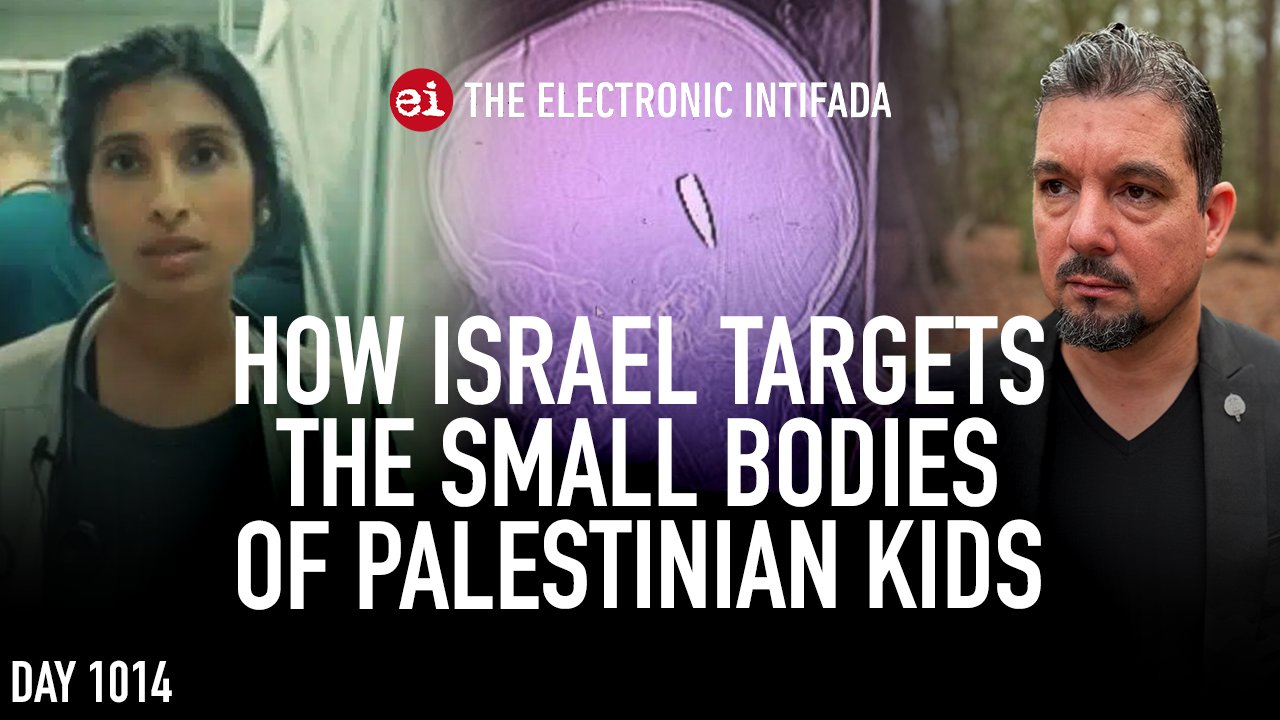 Israel targeting small bodies of Palestinian kids