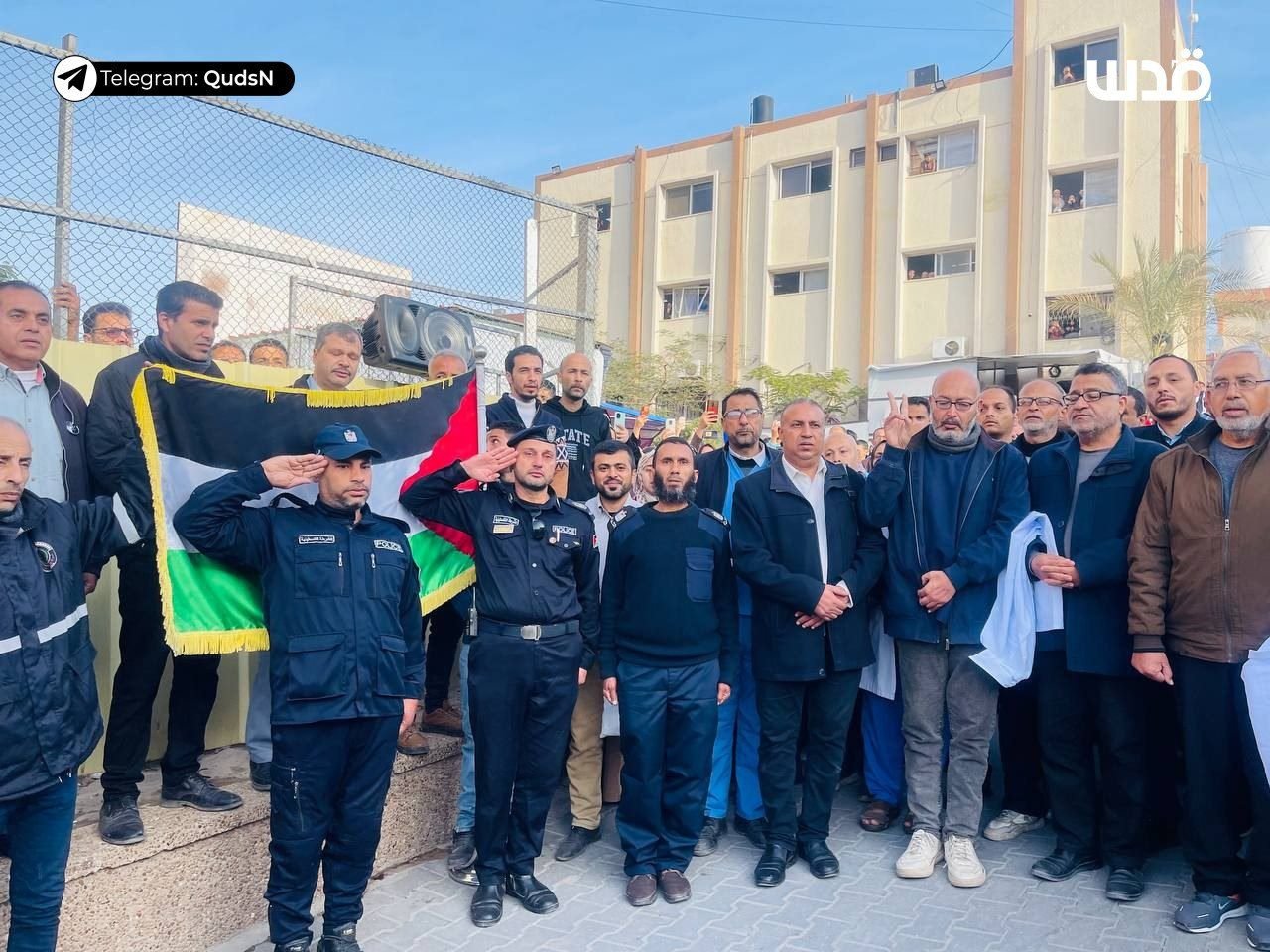 Gaza police mourn 1,400 personnel killed in Israeli war