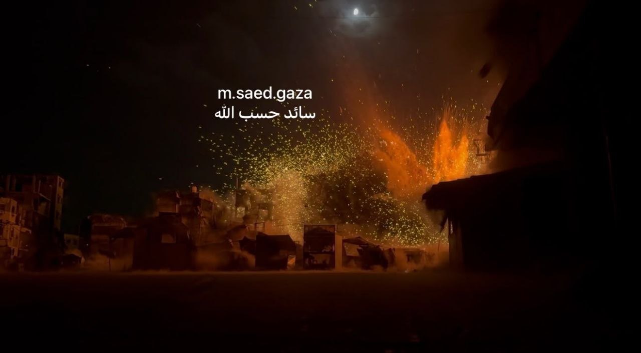 Gaza under intense Israeli bombardment